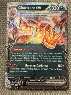 Charizard ex 196 Sv: Scarlet & Violet Promo Cards Holo - Image 1