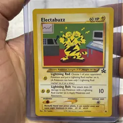 Pokemon Electabuzz BLACK STAR 46 - WOTC PROMO - POKEMON LEAGUE 2002 NM TCG Card - Image 1