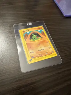 Larvitar Expedition Base Set 116/165 Common Vintage Pokemon TCG Card - Image 3