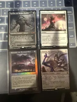 Magic The Gathering Eldrazi Card Lot; Darksteel, Ulamog, Emrakul, Kozilek - Image 1