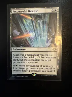 Final Fantasy MTG Resourceful Defense R 0067 Regular Card - Image 1