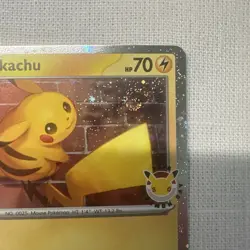 Pikachu (Pokemon Day 2026) 051/162 SWIRL Miscellaneous Cards Cosmo Holo NM P11 - Image 3