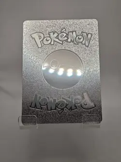 Pokemon TCG - Espeon & Deoxys Alt Art Ultra Rare - Silver Metal Card - Image 2