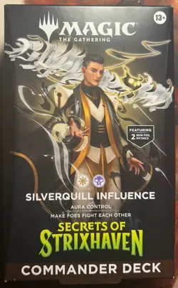 Magic: The Gathering Silverquill Influence Commander Deck Secrets of Strixhaven… - Image 1