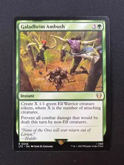 Galadhrim Ambush R Commander: The Lord of the Rings: Tales of Middle-earth 38 NM - Image 1