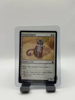 MTG, Helpful Hunter $3 ORDER MIN 16 NM FDN Foundations Regular - Image 1