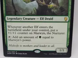 Marwyn the Nurturer NM MTG Dominaria Rare Elf Druid Commander EDH - Image 3