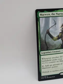 Marwyn the Nurturer NM MTG Dominaria Rare Elf Druid Commander EDH - Image 5