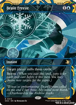 Brain Freeze [SOA - 13] - NM [Foil] TCG MTG - Image 1