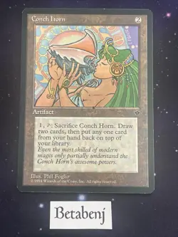 MTG Conch Horn - Fallen Empires - Image 1