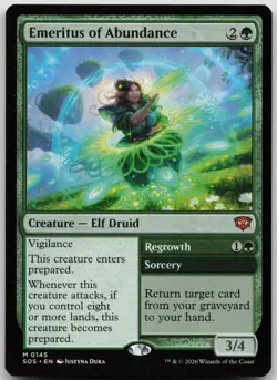 Emeritus of Abundance Secrets of Strixhaven 145 NM M - Image 1