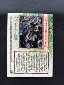 2000 Topps Pokemon The Movie 2000 There’s A Storm Brewing - Rainbow Foil #8 - NM - Image 2