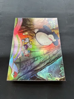 2000 Topps Pokemon The Movie 2000 There’s A Storm Brewing - Rainbow Foil #8 - NM - Image 4