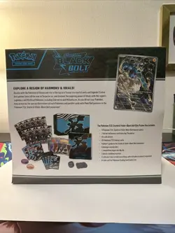 Pokemon TCG Scarlet & Violet – Black Bolt Elite Trainer Box ETB – New Sealed - Image 2