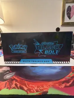 Pokemon TCG Scarlet & Violet – Black Bolt Elite Trainer Box ETB – New Sealed - Image 5