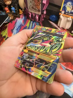 2015 Pokemon Shiny Mega Rayquaza EX Full Art 98/98 XY Ancient Origins - Image 3