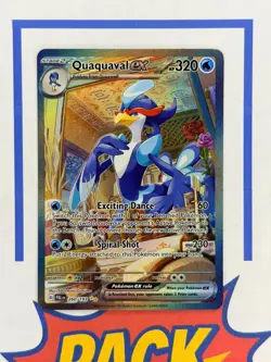 Quaquaval ex Special Illustration Rare SIR 260/193 Paldean Fates Pokemon TCG - Image 1