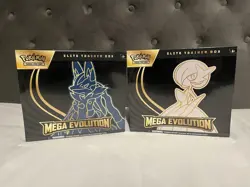 Pokemon TCG Mega Evolution Gardevoir & Lucario Elite Trainer Box ETB New Sealed - Image 1