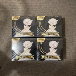 Pokemon TCG Mega Evolution Gardevoir ETB Elite Trainer Box x4 Bundle - Image 1