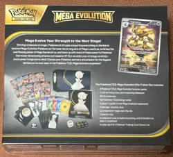 Pokemon TCG Mega Evolution Elite Trainer Box (Mega Gardevoir) New/Factory Sealed - Image 2