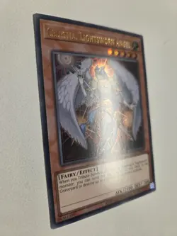 Celestia, Lightsworn Angel LODT-EN024 Ultra Rare Yugioh Light of Destruction - Image 2