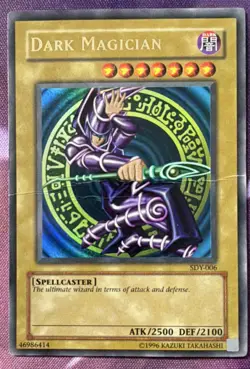 Yu-Gi-Oh! TCG Dark Magician SDY-006 Unlimited Ultra Rare Heavy Damage - Image 1