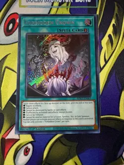 Yugioh Forbidden Crown BPRO-EN067 Secret Rare 1st Edition NM - Image 1