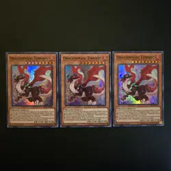 Yugioh Dragonmaid Tinkhec x3 (MYFI-EN019) Super Rare 1st Edition NM/M - Image 1