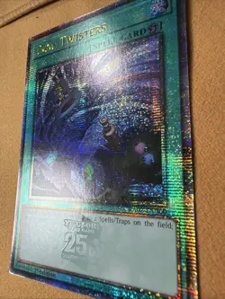 Yugioh Twin Twisters RA02-EN060 Quarter Century Rare 1st Ed NM - Image 1