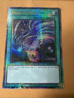 Yugioh Twin Twisters RA02-EN060 Quarter Century Rare 1st Ed NM - Image 2