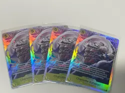 4x One Piece ST20-001 SR Charlotte Katakuri - English - Foil - Playset-TCG-Mint - Image 1