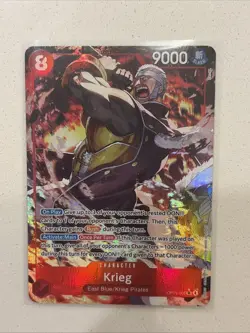 One Piece KRIEG OP15-008 Alt Art SR Adventure On Kami’s Island~English - Image 1