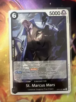 St. Marcus Mars OP13-091 HOLO One Piece Carrying On His Will ***FREE SHIPPING*** - Image 1