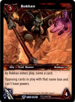 Rokhan World of Warcraft TCG WOW - Image 1