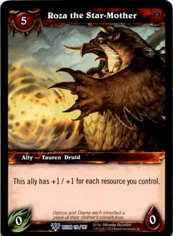 Roza the Star-Mother World of Warcraft TCG WOW - Image 1