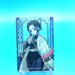 Demon Slayer Card Shinobu Kocho Bandai Made in Japan Japanese Anime - Image 1
