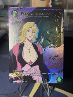 Bleach Union Arena Rangiku Matsumoto Action Foil Card Thirteen Court Guard 049 - Image 1