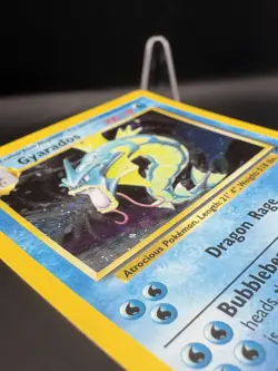 Vintage 2000 Pokemon Base Set 2 Gyarados 7/130 Holo Card LP- - Image 3