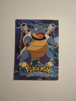 1998 Pokemon - Blastoise Card - Stage 3 - E9 of 12. Topps trading card - Image 1