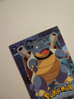 1998 Pokemon - Blastoise Card - Stage 3 - E9 of 12. Topps trading card - Image 3