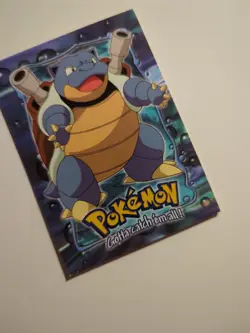 1998 Pokemon - Blastoise Card - Stage 3 - E9 of 12. Topps trading card - Image 4