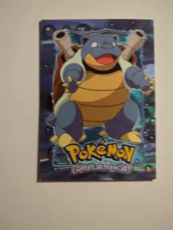 1998 Pokemon - Blastoise Card - Stage 3 - E9 of 12. Topps trading card - Image 5
