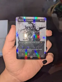 MTG: Phyrexian Crusader Step-and-Compleat FOIL, NM Secret Lair Drop Chase Card!! - Image 3