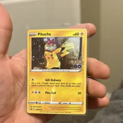 Pokemon TCG Card Lot English Holo GO Pikachu Raichu Detective Pikachu Gloom Lux… - Image 3