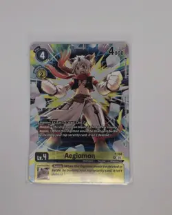 Digimon TCG Exclusive Aegiomon Card P-194 Alt Art - Image 1