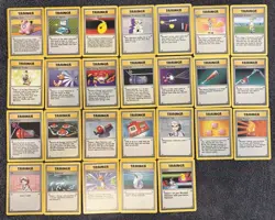 1999 Pokemon Base Set Trainer Card Complete Lot - NM/LP - Original WOTC Vintage - Image 1
