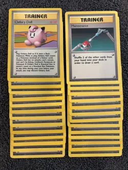 1999 Pokemon Base Set Trainer Card Complete Lot - NM/LP - Original WOTC Vintage - Image 3