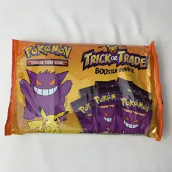 Pokemon TCG BOOster Gengar Trick Or Trade Bundle -40 3 Card Packs - 120 Cards - Image 1