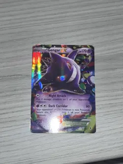 Pokemon TCG Gengar EX 34/119 Phantom Forces Ultra Rare Card READ DESCRIPTION - Image 1