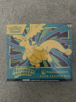 Pokemon TCG Ascended Heroes Pokemon Center Elite Trainer Box ETB - Mint - Sealed - Image 1